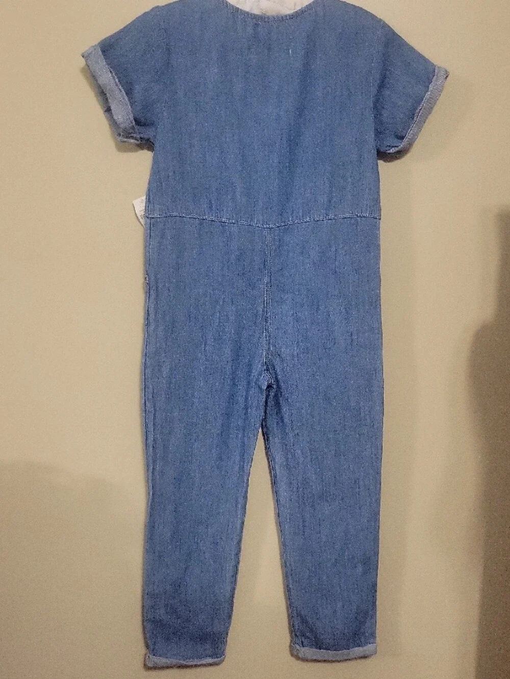 Cute Old Navy Girls' Denim Light Blue Jumpsuit
